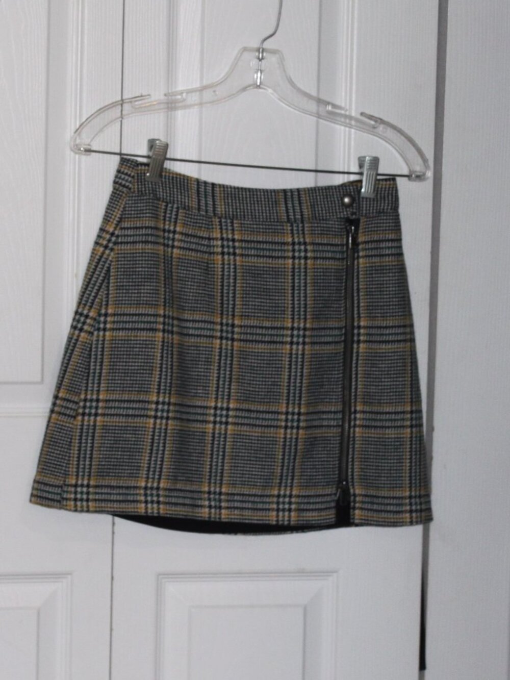 Abercrombie & Fitch Plaid Mini Skirt